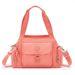 Kipling Felix大号挎包 珊瑚色