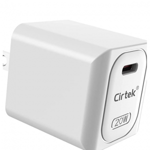 Amazon - Cirtek 20W PD 充电头 ，现价$3.99(原价$19.99)