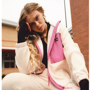 Tommy Jeans Recycled 女士抓绒外套