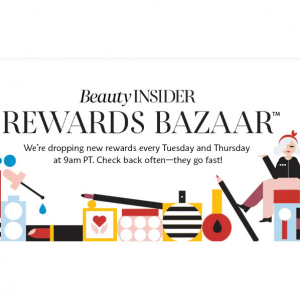 Rewards Bazaar (La Mer, Dior, Lancome, Estee Lauder, Tatcha, Kiehl's, Clinique) @ Sephora