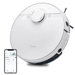 史低价：Midea 美的M7 Pro 震荡拖地智能扫拖一体机 4000帕大吸力 白色 @ Amazon