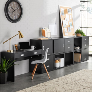 Better Homes & Gardens 简约2抽屉书桌 @ Walmart