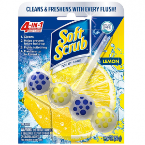 Soft Scrub 4合1高效马桶清洁球，柠檬香味 @ Amazon