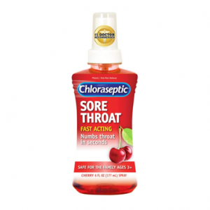 Chloraseptic Sore Throat Spray, Cherry Flavor, 6 fl oz @ Amazon