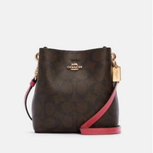 補貨：Coach Outlet官網 Coach Mini Town 水桶包3折熱賣 