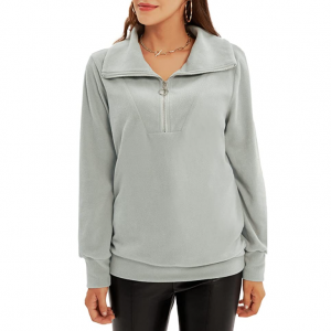 GRACE KARIN 毛绒半拉链外套 多色码全