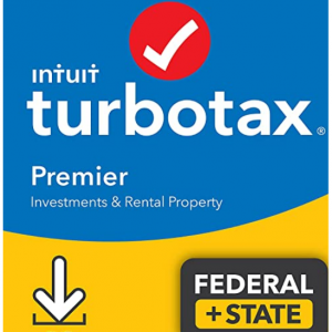 $20 off TurboTax Premier 2021 Tax Software Federal and State Returns @Amazon