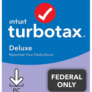 $10.09 off TurboTax Deluxe 2021 Tax Software Federal Returns @Amazon