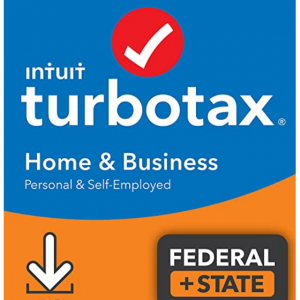 $20 off TurboTax Home & Business 2021 Tax Software Federal and State Returns @Amazon