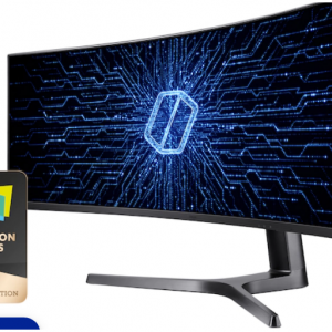 Samsung - Samsung 49" CRG9 32:9 5120x1440 120Hz FreeSync 曲面显示器，学生低$797.99(原价$1199.99)