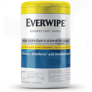 Everwipe 消毒清洁湿巾 柠檬清香 75片 @ Staples