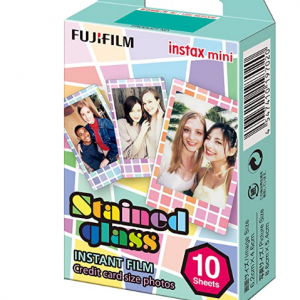 Amazon - Fujifilm Instax Film 拍立得相纸 彩块边框 10张，4.7折