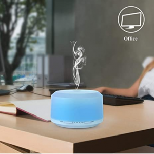 BAXIA TECHNOLOGY 大容量 LED 8彩超静音加湿器 450ml @ Amazon