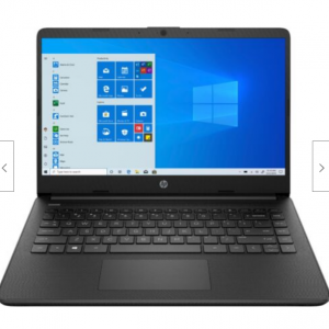 eBay - HP 14" 14-dq0001dx 笔记本 (N4020 4GB 64GB Black) ，直降$50