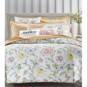 Charter Club Damask Designs Blossom 300-Thread Count 3-Pc. Full/Queen Comforter Set $59.93 shipped