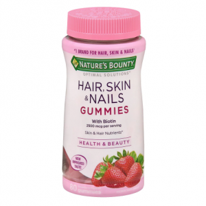 Nature's Bounty Optimal Solutions Hair, Skin & Nails Gummies with Biotin 80.0ea @ Walgreens