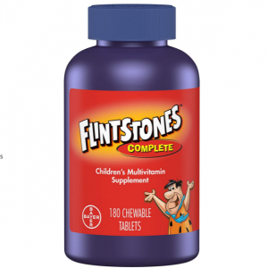 Flintstones Complete 兒童複合維生素咀嚼片,180粒 @ Amazon
