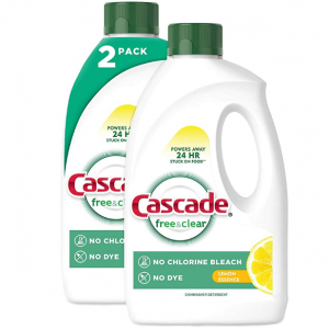 Cascade 洗碗機專用洗潔精 檸檬清香 60 fl oz 2 瓶 @ Amazon