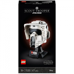 LEGO Star Wars: Scout Trooper Helmet Collectable Model (75305) @ Zavvi 