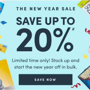 The New Year Sale @ Boxed 