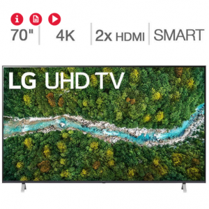 LG 70" Class - UP7670 Series - 4K UHD LED LCD TV for $649.99 @Costco