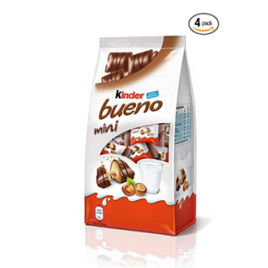 Kinder Bueno Minis 108g (4-pack) (Made in Poland) @ Amazon