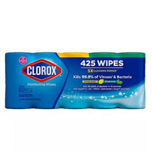 Clorox Disinfecting Wipes Value Pack, Bleach Free Cleaning Wipes (85 per pk., 5 pk.) @ Sam's Club
