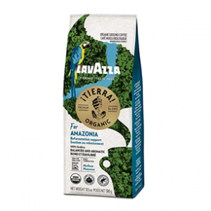 Lavazza, ¡Tierra Organic Amazonia Ground Coffee Medium Roast 10.5 Oz Bag @ Amazon