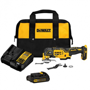 DEWALT 20V MAX* XR Oscillating Tool Kit, 3-Speed (DCS356C1) @ Amazon