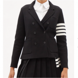 THOM BROWNE Four bar 羊毛夹克
