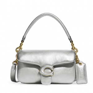 57% Off COACH Pillow Tabby 18 Metallic Leather Shoulder Bag @ Saks Fifth Avenue