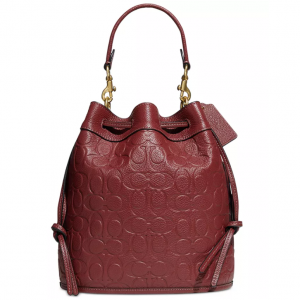 40% Off COACH Field Bucket Bag In Signature Leather @ Macy's