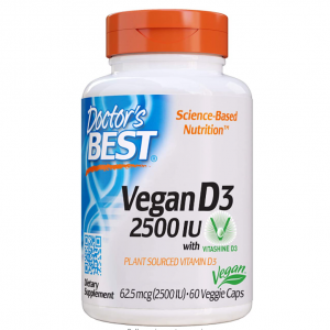Doctor’s Best Vitamin D3 2500IU 60粒