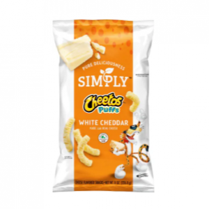 Cheetos® Simply™ 白色切達奶酪泡芙條 8 oz @ Kroger