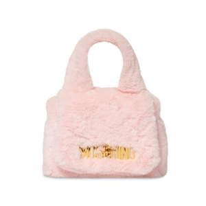 Moschino Lettering 毛毛手提包