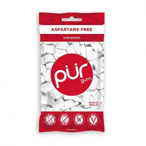 PUR 100% Xylitol Chewing Gum, 55 Pieces @ Amazon