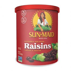 Sun-Maid Natural California Sun Dried Raisins- Dried Fruit Snacks - 13 oz @ Amazon