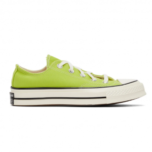64% Off Converse Green Chuck 70 Recycled Canvas Low Sneakers @ SSENSE