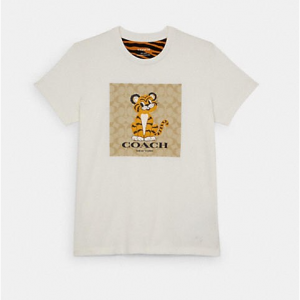 Coach Signature 老虎T恤