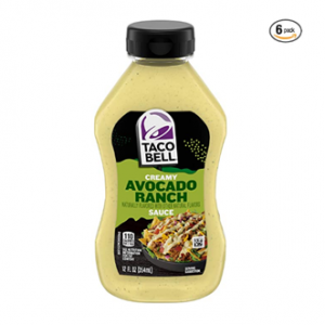Taco Bell 牛油果田園奶油沙拉醬12oz 8瓶 @ Amazon