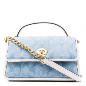 20% Off Coach Two-tone Quilted Tote Bag Sale @ FARFETCH 
