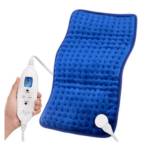 XIRGS Electric Heating Pad for Back Pain Relief, 12"x24"  (Blue) @ Amazon