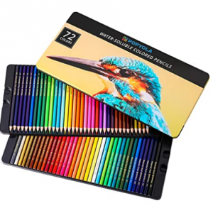 POPYOLA Colored Pencils, 72 Colored Professional Watercolor Pencils @ Amazon
