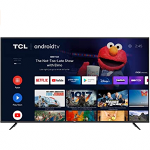 Amazon - TCL S434 75" 4K HDR Android TV 智能电视 ，4.6折