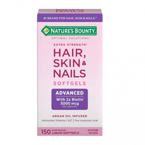 Nature's Bounty Extra Strength Hair Skin and Nails Vitamins , 150 Count @ Amazon