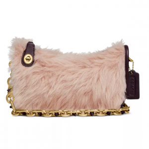 40% Off Coach Swinger Bag With Chain In Shearling and Leather @ Macy's