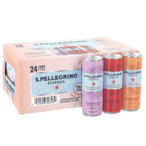 S.Pellegrino 果味氣泡水 11.15oz 3口味綜合裝 24罐 @ Amazon