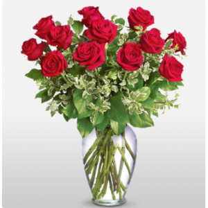 一打红玫瑰