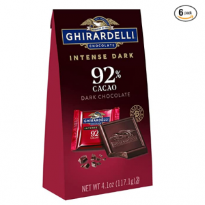 GHIRARDELLI 浓醇黑巧克力 92%纯可可 4.1oz @ Amazon