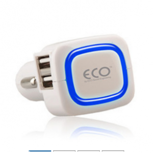 ECO Quad 4 USB Port Vehicle Charger 4.0A for $3.99 @Wirelessoemshop